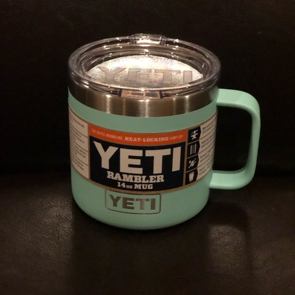 Yeti 14 oz rambler tumbler coffee mug camping cup